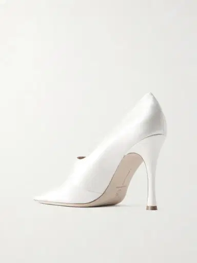 Danielle Frankel Ida Satin Pumps | Thumbnail 3 Danielle Frankel Ida Satin Pumps | Thumbnail 3