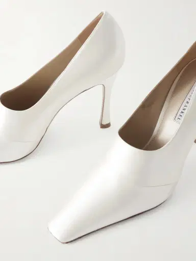 Danielle Frankel Ida Satin Pumps | Thumbnail 5 Danielle Frankel Ida Satin Pumps | Thumbnail 5