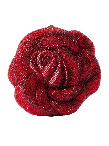 Judith Leiber Couture Rose Desiree Crystal-embellished Gold-tone Clutch | Thumbnail 1 Judith Leiber Couture Rose Desiree Crystal-embellished Gold-tone Clutch | Thumbnail 1