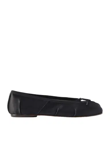 Maison Margiela Tabi Split-toe Satin Ballet Flats | Thumbnail 1 Maison Margiela Tabi Split-toe Satin Ballet Flats | Thumbnail 1