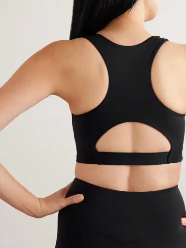 Eres Marie-josé Cutout Embroidered Stretch-jersey Sports Bra | Thumbnail 3 Eres Marie-josé Cutout Embroidered Stretch-jersey Sports Bra | Thumbnail 3