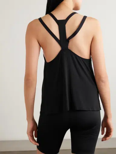 Eres Allyson Embroidered Stretch-modal And Silk-blend Jersey Tank | Thumbnail 3 Eres Allyson Embroidered Stretch-modal And Silk-blend Jersey Tank | Thumbnail 3