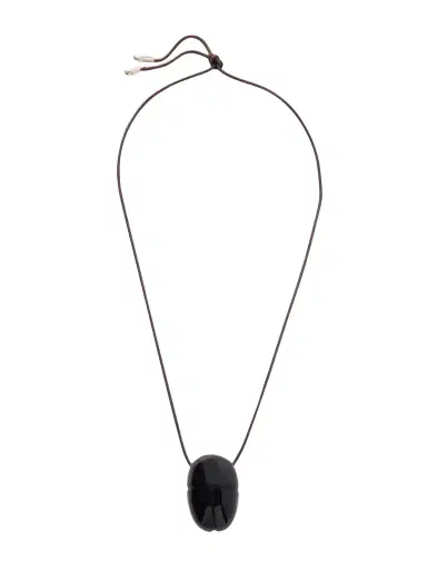 Sophie Buhai Scarab Silver Onyx Necklace | Thumbnail 1 Sophie Buhai Scarab Silver Onyx Necklace | Thumbnail 1