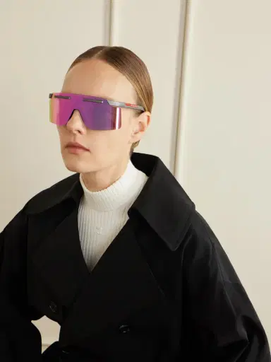 PRADA EYEWEAR Linea Rossa Square-frame Acetate Sunglasses | Thumbnail 2 PRADA EYEWEAR Linea Rossa Square-frame Acetate Sunglasses | Thumbnail 2