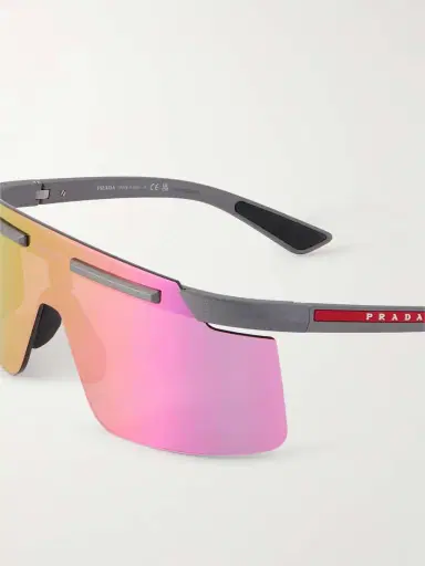 PRADA EYEWEAR Linea Rossa Square-frame Acetate Sunglasses | Thumbnail 4 PRADA EYEWEAR Linea Rossa Square-frame Acetate Sunglasses | Thumbnail 4