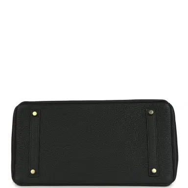 HERMÈS Hermes Birkin 35 Black Togo Gold Hardware | Thumbnail 6 HERMÈS Hermes Birkin 35 Black Togo Gold Hardware | Thumbnail 6