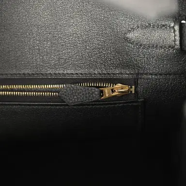 HERMÈS Hermes Birkin 35 Black Togo Gold Hardware | Thumbnail 9 HERMÈS Hermes Birkin 35 Black Togo Gold Hardware | Thumbnail 9