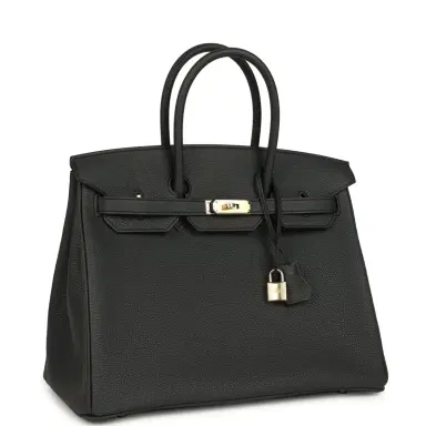 HERMÈS Hermes Birkin 35 Plomb Togo Permabrass Hardware | Thumbnail 2 HERMÈS Hermes Birkin 35 Plomb Togo Permabrass Hardware | Thumbnail 2