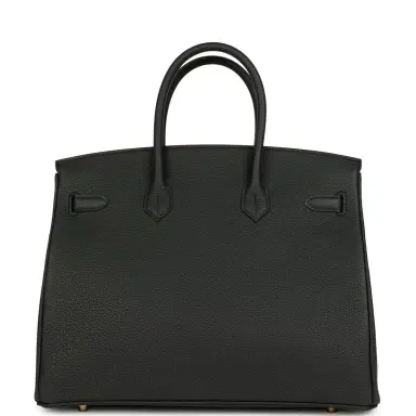 HERMÈS Hermes Birkin 35 Plomb Togo Permabrass Hardware | Thumbnail 4 HERMÈS Hermes Birkin 35 Plomb Togo Permabrass Hardware | Thumbnail 4