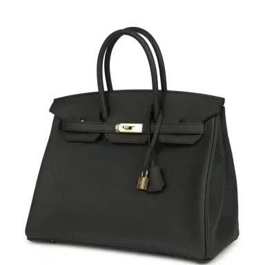 HERMÈS Hermes Birkin 35 Plomb Togo Permabrass Hardware | Thumbnail 5 HERMÈS Hermes Birkin 35 Plomb Togo Permabrass Hardware | Thumbnail 5