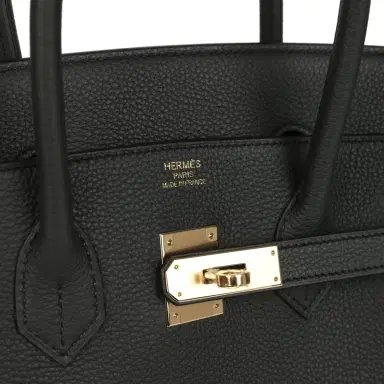 HERMÈS Hermes Birkin 35 Plomb Togo Permabrass Hardware | Thumbnail 7 HERMÈS Hermes Birkin 35 Plomb Togo Permabrass Hardware | Thumbnail 7