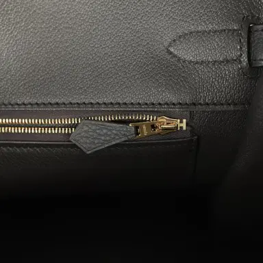 HERMÈS Hermes Birkin 35 Plomb Togo Permabrass Hardware | Thumbnail 9 HERMÈS Hermes Birkin 35 Plomb Togo Permabrass Hardware | Thumbnail 9