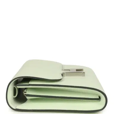 HERMÈS Hermes Constance Wallet To Go Vert Fizz Epsom Palladium Hardware | Thumbnail 5 HERMÈS Hermes Constance Wallet To Go Vert Fizz Epsom Palladium Hardware | Thumbnail 5
