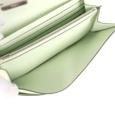 HERMÈS Hermes Constance Wallet To Go Vert Fizz Epsom Palladium Hardware | Thumbnail 10 HERMÈS Hermes Constance Wallet To Go Vert Fizz Epsom Palladium Hardware | Thumbnail 10