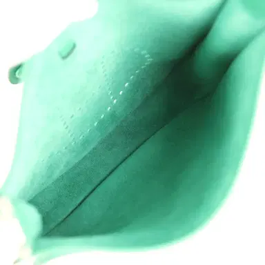 HERMÈS Hermes Evelyne III PM Vert Vertigo Clemence Palladium Hardware | Thumbnail 8 HERMÈS Hermes Evelyne III PM Vert Vertigo Clemence Palladium Hardware | Thumbnail 8