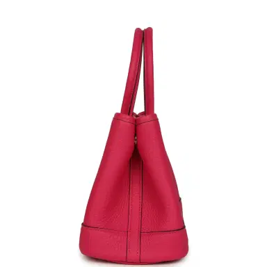 HERMÈS Hermes Garden Party Neo 23 Rose Mexico Togo Palladium Hardware | Thumbnail 4 HERMÈS Hermes Garden Party Neo 23 Rose Mexico Togo Palladium Hardware | Thumbnail 4