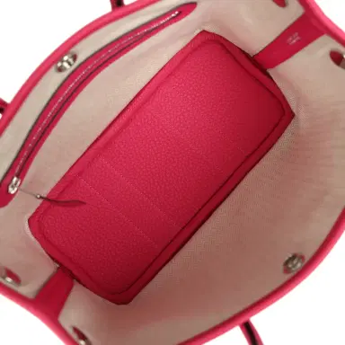 HERMÈS Hermes Garden Party Neo 23 Rose Mexico Togo Palladium Hardware | Thumbnail 7 HERMÈS Hermes Garden Party Neo 23 Rose Mexico Togo Palladium Hardware | Thumbnail 7