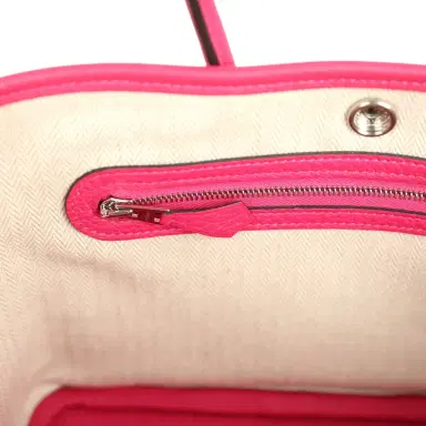 HERMÈS Hermes Garden Party Neo 23 Rose Mexico Togo Palladium Hardware | Thumbnail 8 HERMÈS Hermes Garden Party Neo 23 Rose Mexico Togo Palladium Hardware | Thumbnail 8