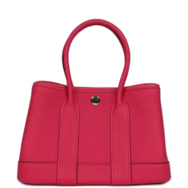 HERMÈS Hermes Garden Party Neo 23 Rose Mexico Togo Palladium Hardware | Thumbnail 1 HERMÈS Hermes Garden Party Neo 23 Rose Mexico Togo Palladium Hardware | Thumbnail 1
