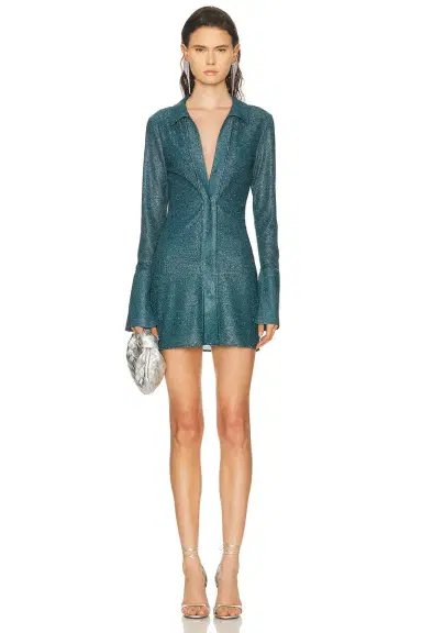 Oséree Lumiere Slim Shirt Dress | Thumbnail 1 Oséree Lumiere Slim Shirt Dress | Thumbnail 1