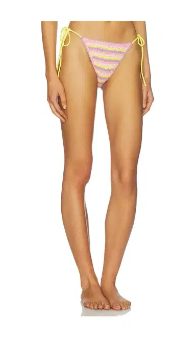 Leslie Amon Oli Rainbow Crochet Bikini Bottom | Thumbnail 2 Leslie Amon Oli Rainbow Crochet Bikini Bottom | Thumbnail 2
