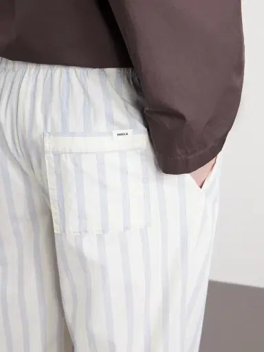 Tekla Straight-Leg Striped Organic Cotton-Poplin Pyjama Trousers - Men | Thumbnail 5 Tekla Straight-Leg Striped Organic Cotton-Poplin Pyjama Trousers - Men | Thumbnail 5