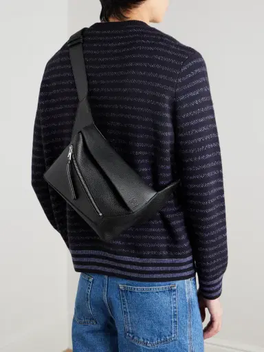 Loewe Puzzle Edge Small Full-Grain Leather Belt Bag - Men | Thumbnail 2 Loewe Puzzle Edge Small Full-Grain Leather Belt Bag - Men | Thumbnail 2