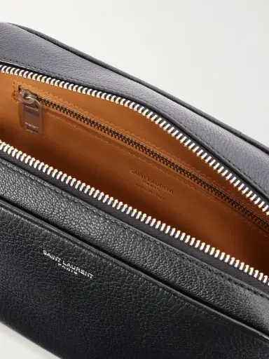 Saint Laurent Small Full-Grain Leather Messenger Bag - Men | Thumbnail 4 Saint Laurent Small Full-Grain Leather Messenger Bag - Men | Thumbnail 4