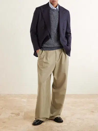 Inis Meáin Linen and Cotton-Blend Sweater - Men | Thumbnail 2 Inis Meáin Linen and Cotton-Blend Sweater - Men | Thumbnail 2