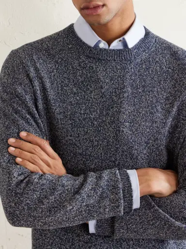Inis Meáin Linen and Cotton-Blend Sweater - Men | Thumbnail 5 Inis Meáin Linen and Cotton-Blend Sweater - Men | Thumbnail 5