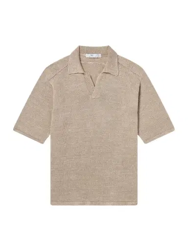 Inis Meáin Linen Polo Shirt - Men | Thumbnail 1 Inis Meáin Linen Polo Shirt - Men | Thumbnail 1