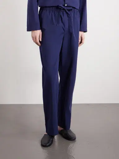 Tekla Straight-Leg Organic Cotton-Poplin Pyjama Trousers - Men | Thumbnail 3 Tekla Straight-Leg Organic Cotton-Poplin Pyjama Trousers - Men | Thumbnail 3