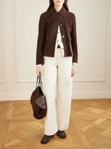 NEOUS Berenices Suede And Leather Shoulder Bag | Thumbnail 3 NEOUS Berenices Suede And Leather Shoulder Bag | Thumbnail 3