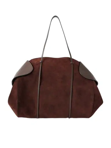 NEOUS Berenices Suede And Leather Shoulder Bag | Thumbnail 1 NEOUS Berenices Suede And Leather Shoulder Bag | Thumbnail 1