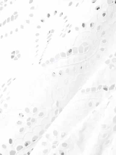 Etro Scalloped Broderie Anglaise Cotton-blend Poplin Blouse | Thumbnail 5 Etro Scalloped Broderie Anglaise Cotton-blend Poplin Blouse | Thumbnail 5