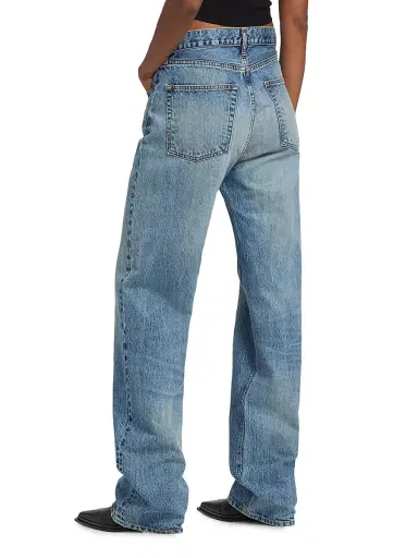 Frame Women's The Stack Relaxed Straight Jeans | Thumbnail 5 Frame Women's The Stack Relaxed Straight Jeans | Thumbnail 5