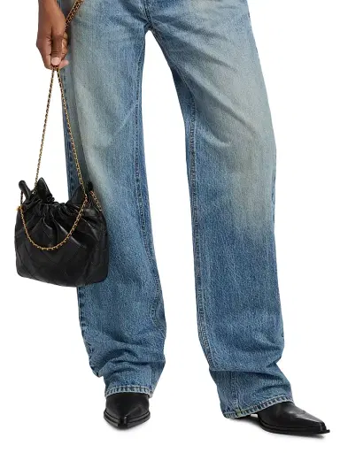 Frame Women's The Stack Relaxed Straight Jeans | Thumbnail 6 Frame Women's The Stack Relaxed Straight Jeans | Thumbnail 6