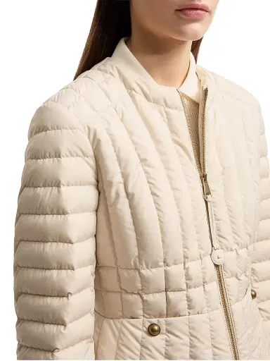 Moncler Women's Menthe Puffer Coat - Light Beige | Thumbnail 4 Moncler Women's Menthe Puffer Coat - Light Beige | Thumbnail 4