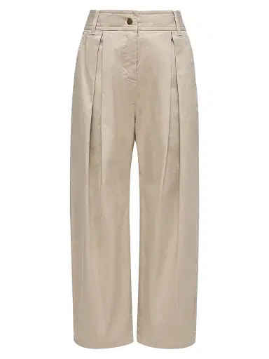 Moncler Little Girl's & Girl's Pants in Stretch Cotton Gabardine | Thumbnail 1 Moncler Little Girl's & Girl's Pants in Stretch Cotton Gabardine | Thumbnail 1