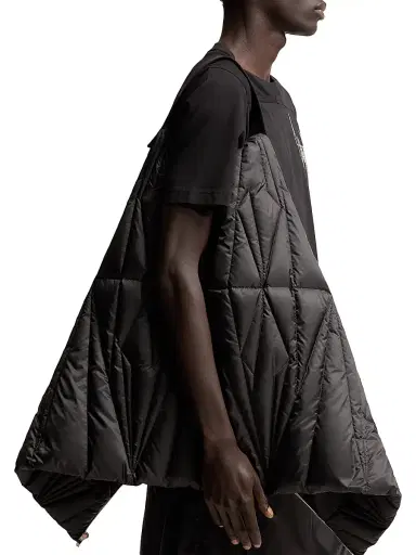 Moncler Men's + Rick Owens Geocamo Ziplock Puffer Vest - Black - Size XL | Thumbnail 4 Moncler Men's + Rick Owens Geocamo Ziplock Puffer Vest - Black - Size XL | Thumbnail 4