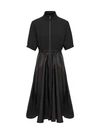 Moncler Women's Midi Dress - Black - Size 10 | Thumbnail 1 Moncler Women's Midi Dress - Black - Size 10 | Thumbnail 1