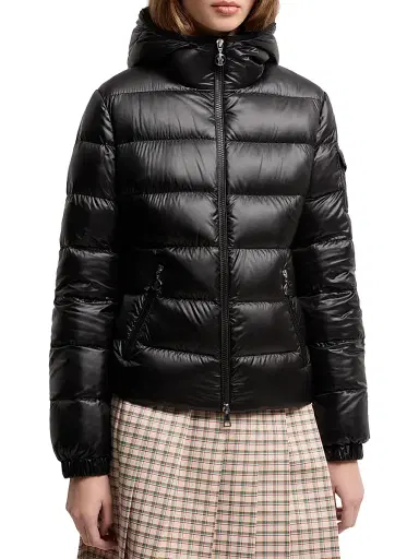 Moncler Women's Glesse Hooded Short Down Coat | Thumbnail 2 Moncler Women's Glesse Hooded Short Down Coat | Thumbnail 2