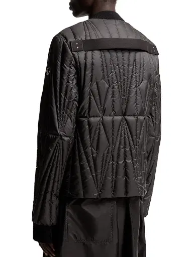Moncler Men's + Rick Owens Geocamo Flight Puffer Jacket - Black - Size XL | Thumbnail 3 Moncler Men's + Rick Owens Geocamo Flight Puffer Jacket - Black - Size XL | Thumbnail 3