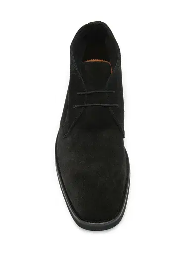 Tom Ford Men's Suede Light Sole Desert Boots - Black - Size 11 | Thumbnail 4 Tom Ford Men's Suede Light Sole Desert Boots - Black - Size 11 | Thumbnail 4