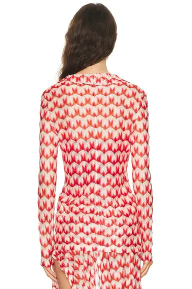 Missoni Button Up Top | Thumbnail 3 Missoni Button Up Top | Thumbnail 3