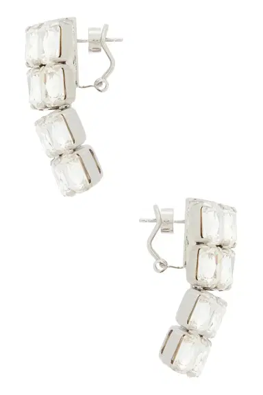 AREA Crystal Pave Earrings | Thumbnail 2 AREA Crystal Pave Earrings | Thumbnail 2