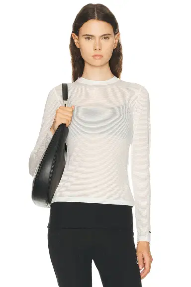 Nike Sheer Long Sleeve Top | Thumbnail 1 Nike Sheer Long Sleeve Top | Thumbnail 1
