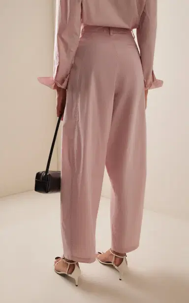 DARKPARK Phebe Cotton-Poplin Wide-Leg Pants | Thumbnail 4 DARKPARK Phebe Cotton-Poplin Wide-Leg Pants | Thumbnail 4