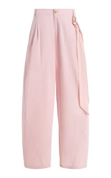 DARKPARK Phebe Cotton-Poplin Wide-Leg Pants | Thumbnail 1 DARKPARK Phebe Cotton-Poplin Wide-Leg Pants | Thumbnail 1