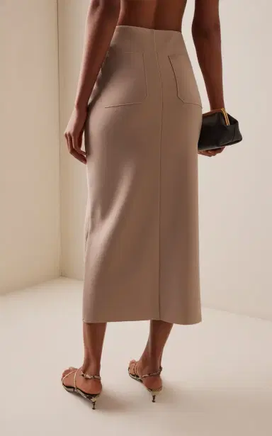 BIRROT Lay2 Button Wrapped Skirt | Thumbnail 4 BIRROT Lay2 Button Wrapped Skirt | Thumbnail 4